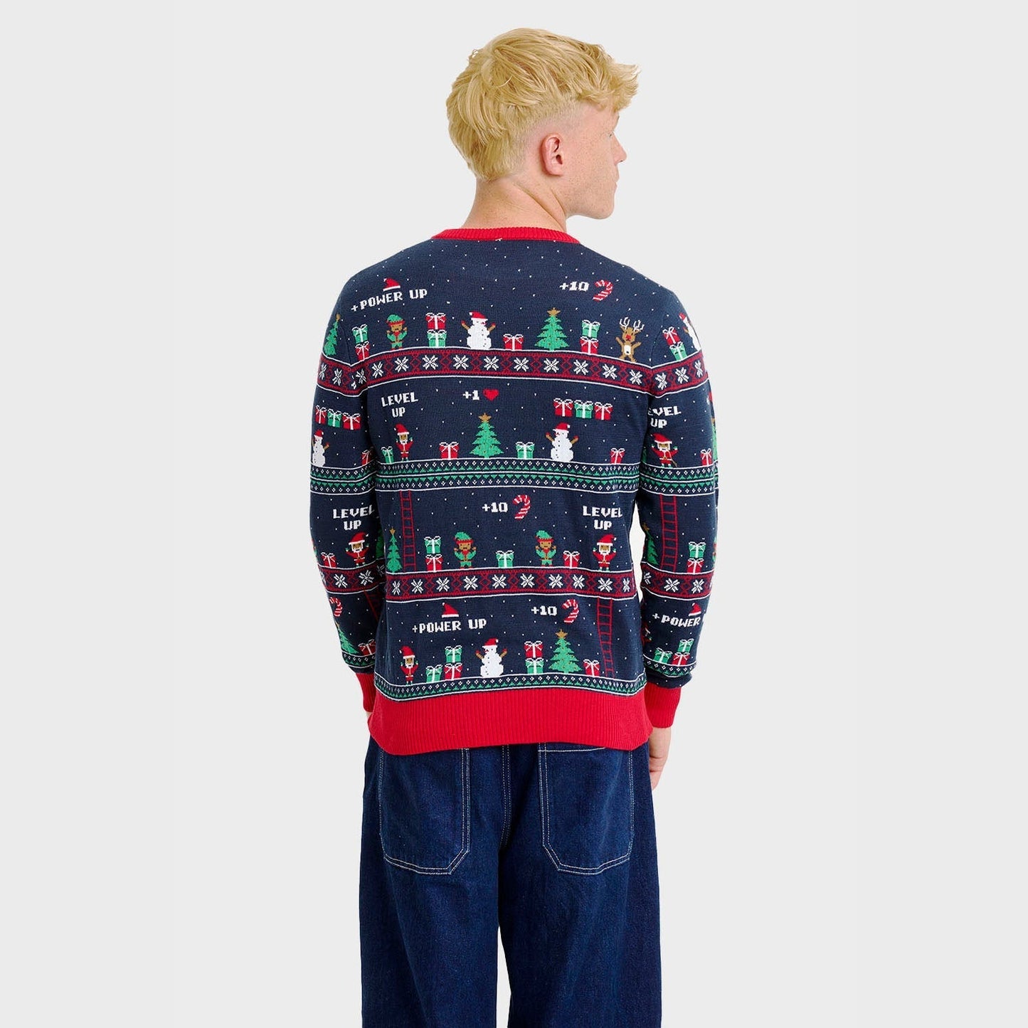 WW | Vintage Gaming Weihnachts-Pullover - Herren