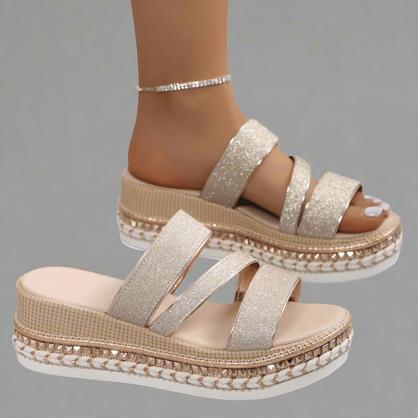 Laila™ | Comfortable Wedge Sandals Made from Premium Material