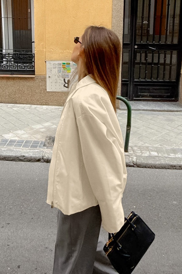 WW | Passform Khaki Baumwolljacke