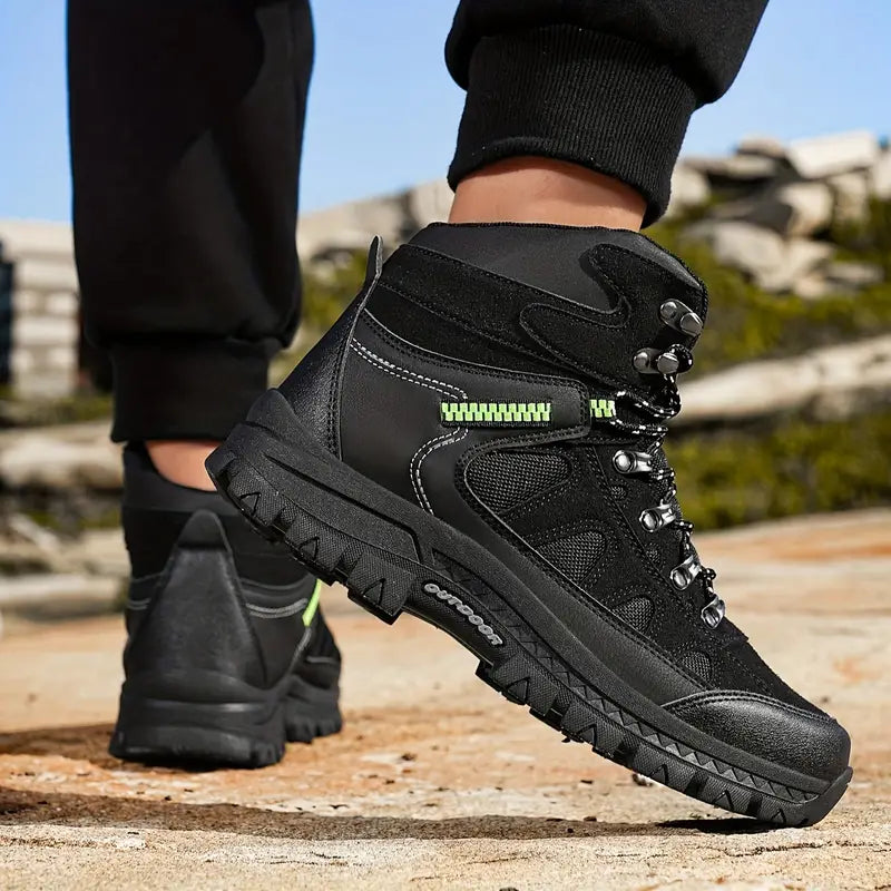 WW | Herren Stilvolle Hohe Wanderschuhe