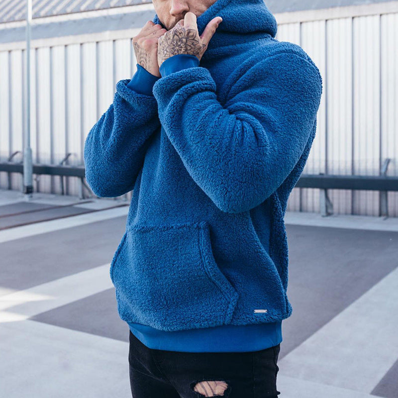WW | Kuscheliger Kapuzenpullover - Plüsch Hoodie für Alltag & Freizeit