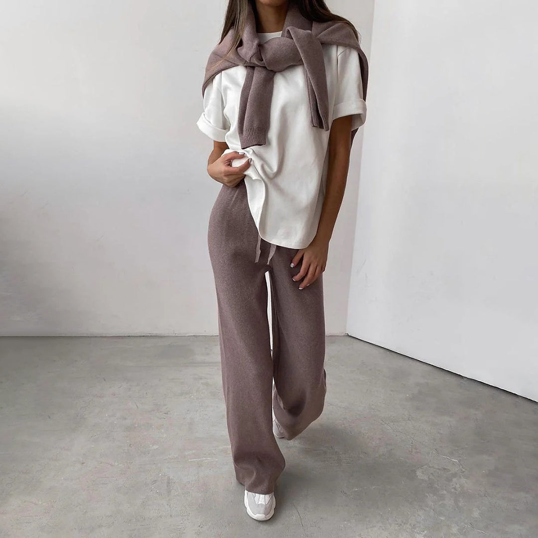 WW | Warmes Rollkragenpullover-Set für Frauen