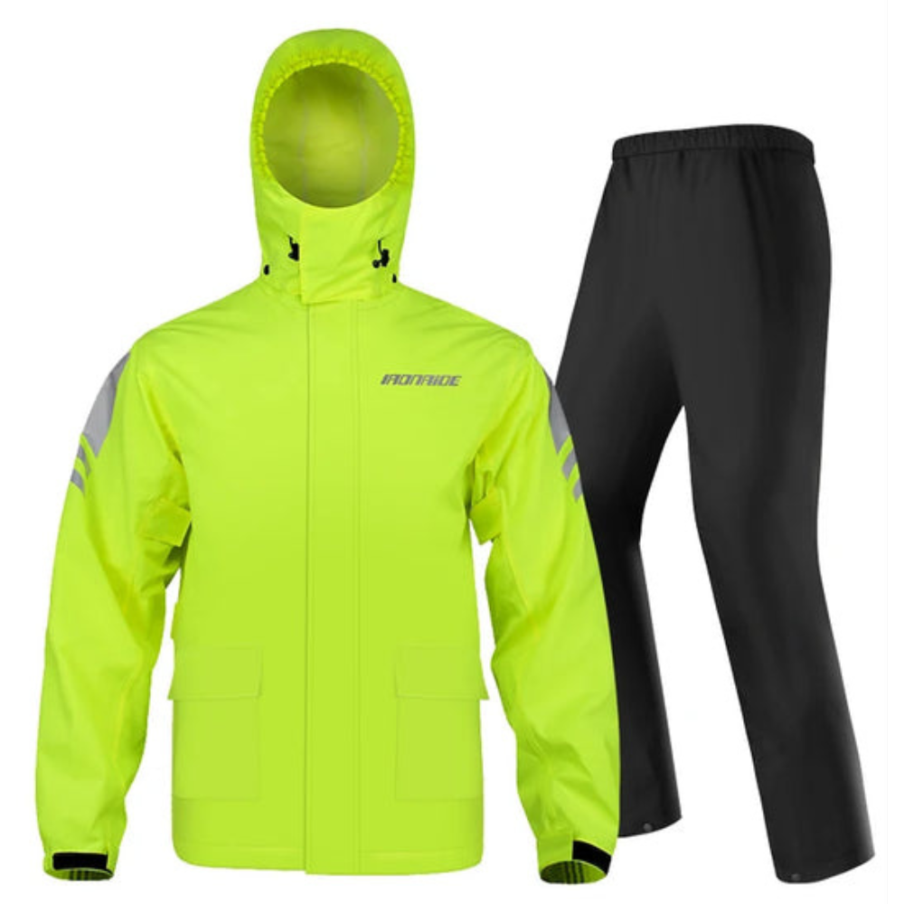 WW | Wasserdichte Motorrad-Regenjacke ergonomisch - Unisex winddicht