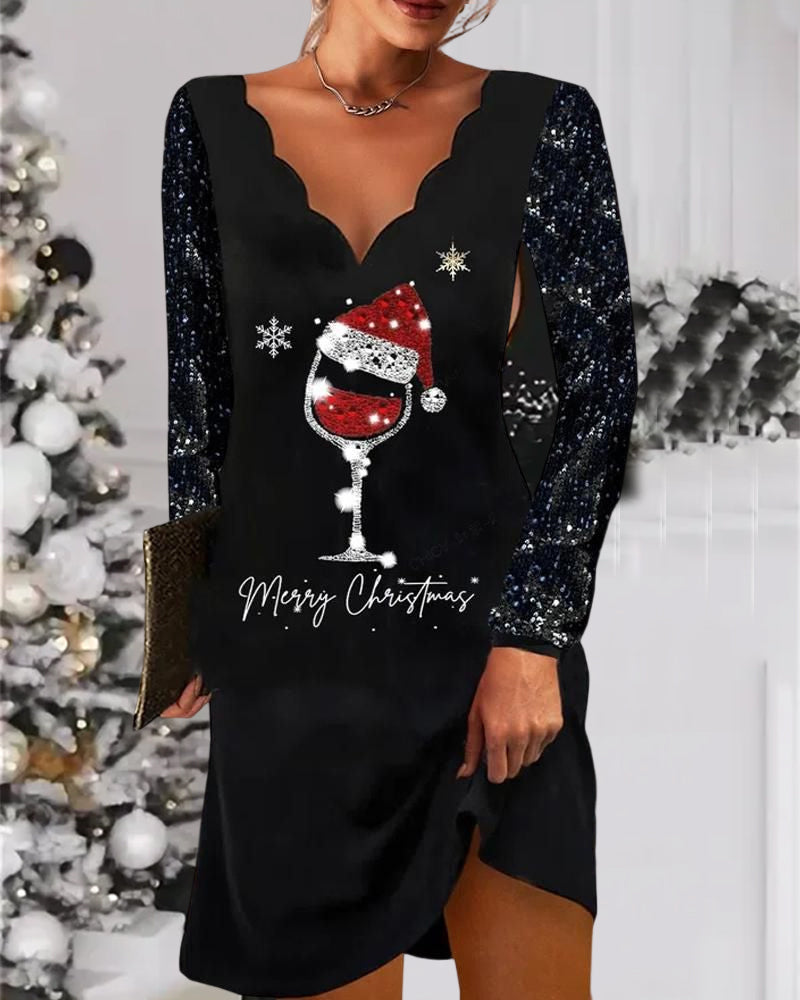 WW | Comfort Chic V-Neck Cheer Dress