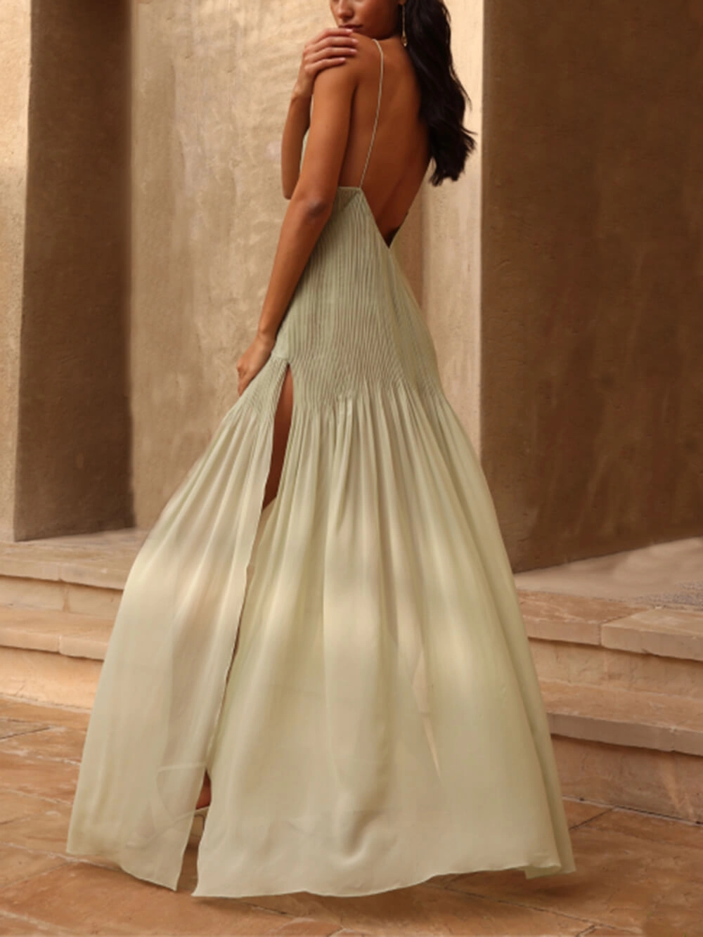Remy™ | Maxi Dress with Back Slit
