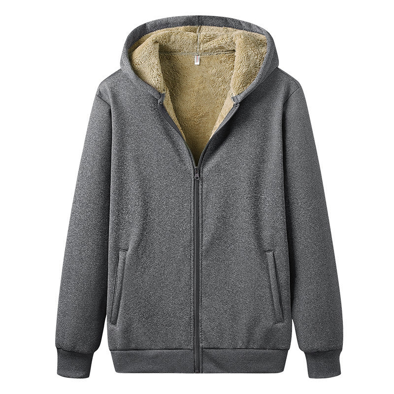 WW | Men's Casual Sherpa Fleece Hoodie