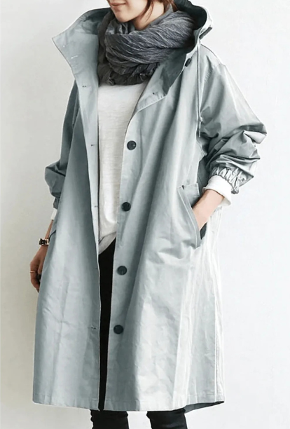 WW | Warm Trench Coat for Women Long