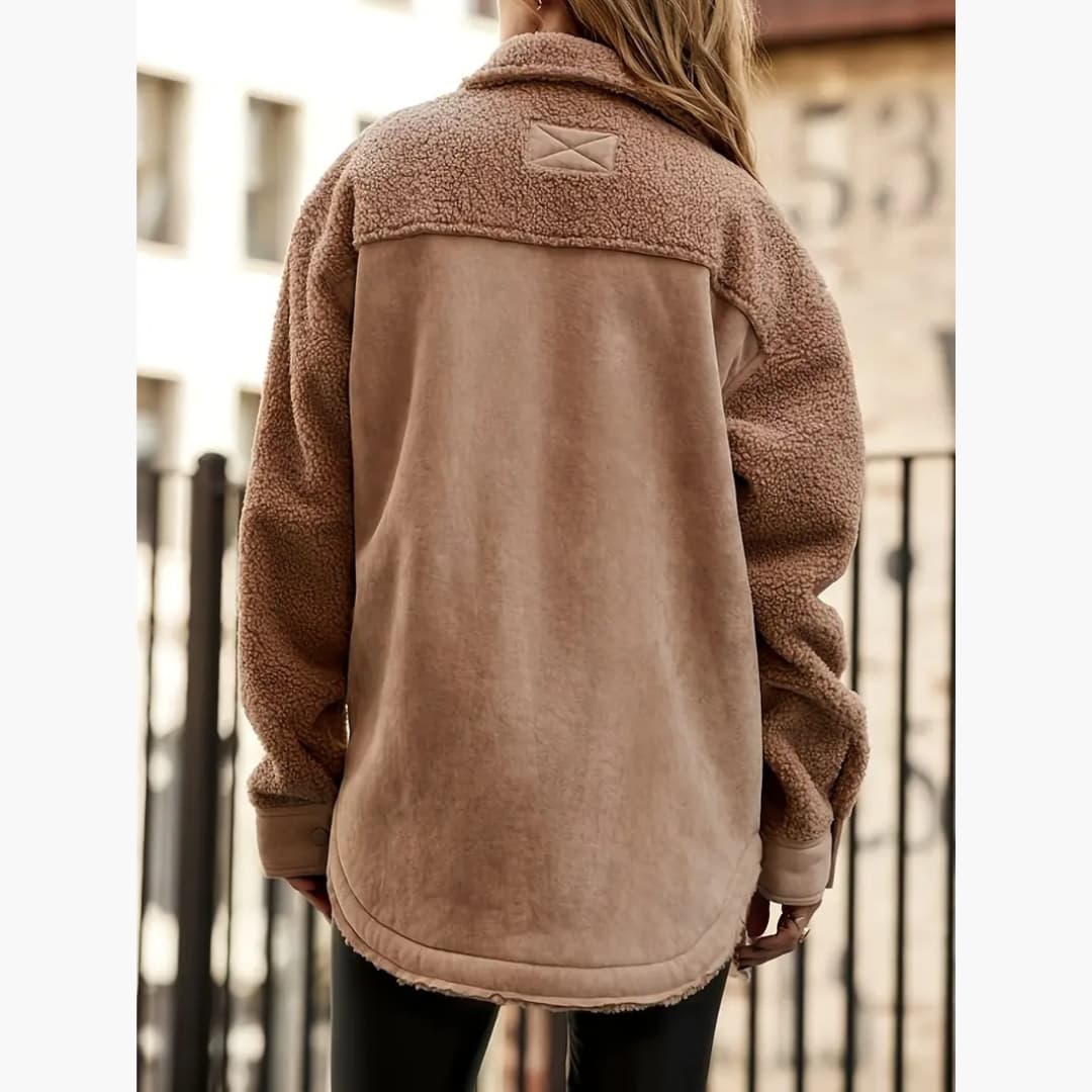 WW | Warme Sherpafutter Jacke für Damen