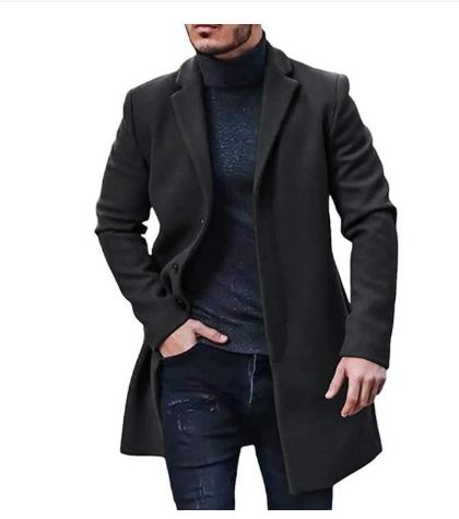 WW | Slim Long Coat for the Modern Man