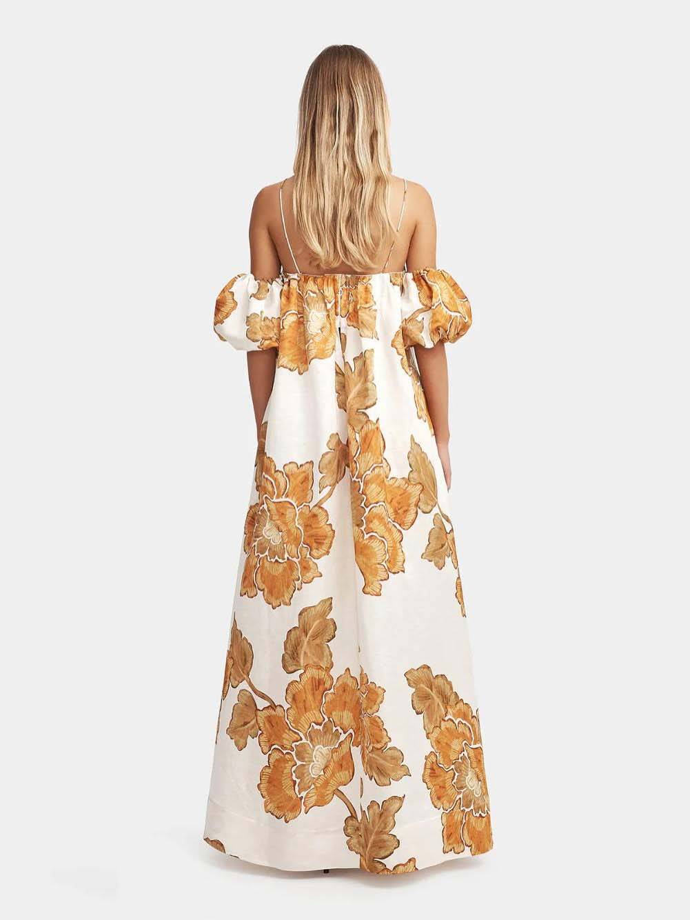 Strappy Floral Dress