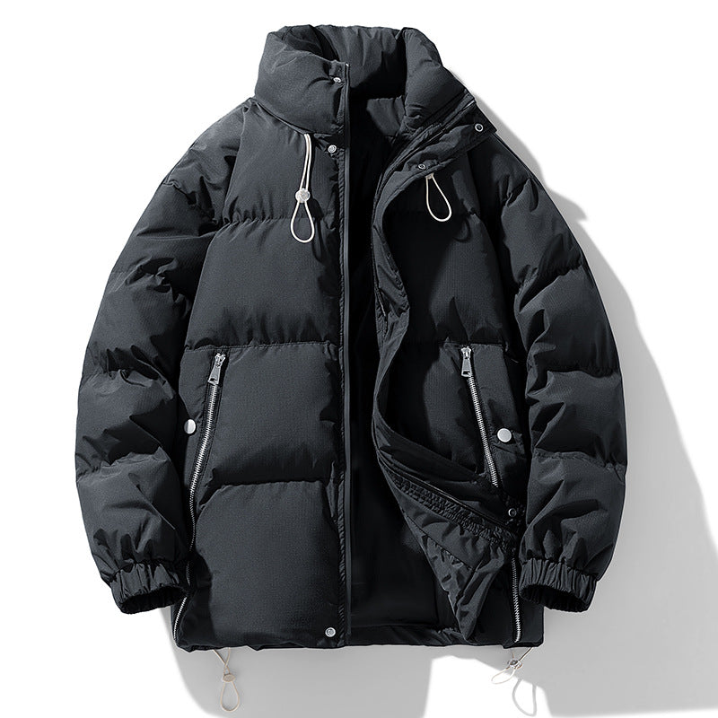 WW | Baumwollwinterjacke für Herren mit High Collar - Warm und gefüttert, große Größe