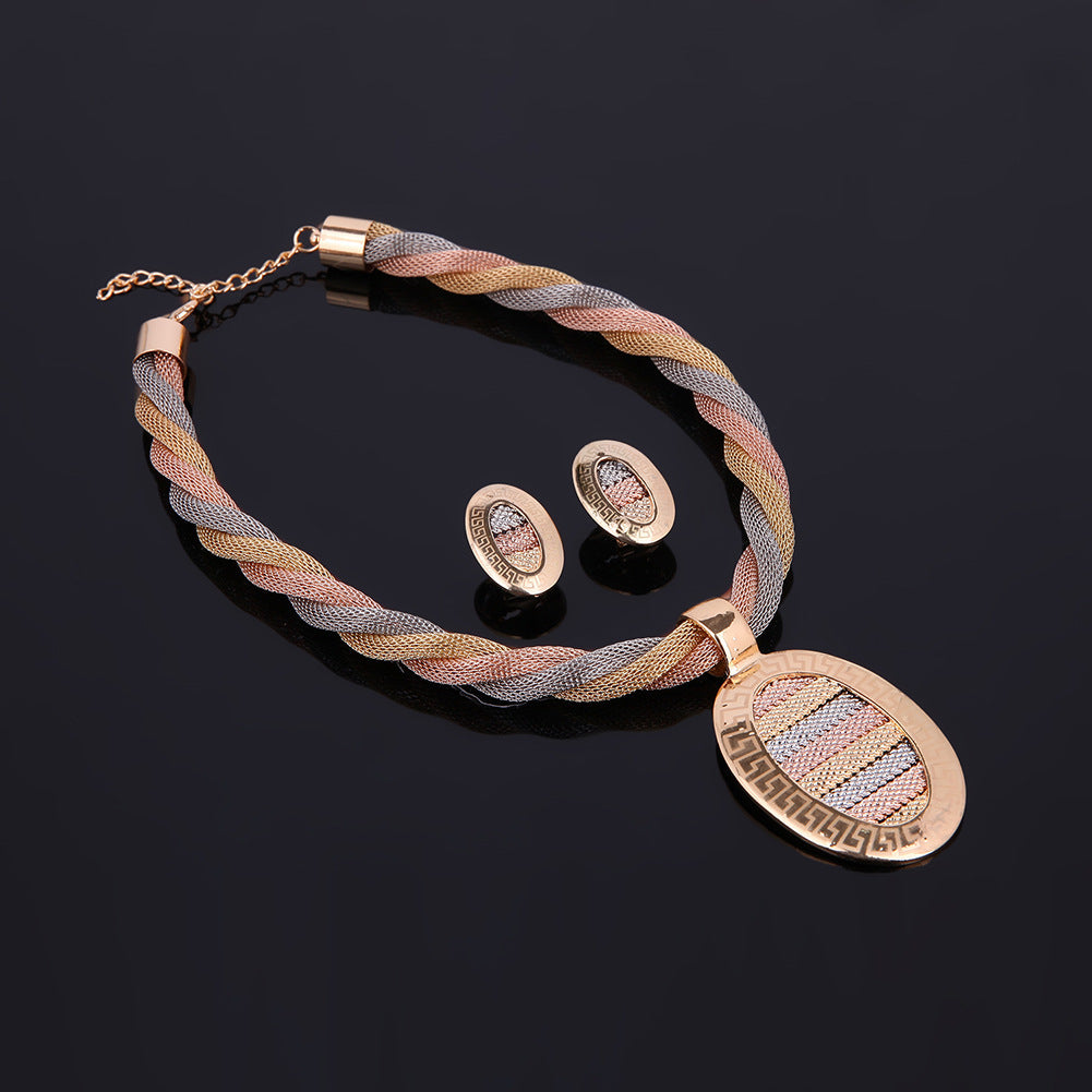 XX-piece Necklace, Earrings, and Bracelets Set