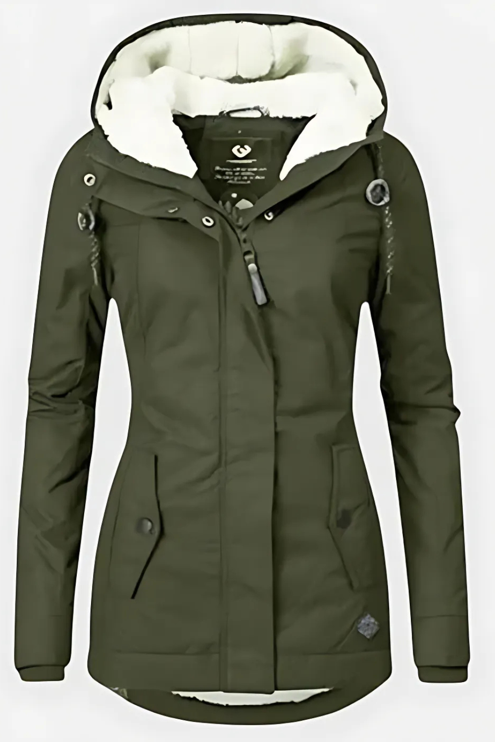 Andrea Padded Comfort Jacket - Green