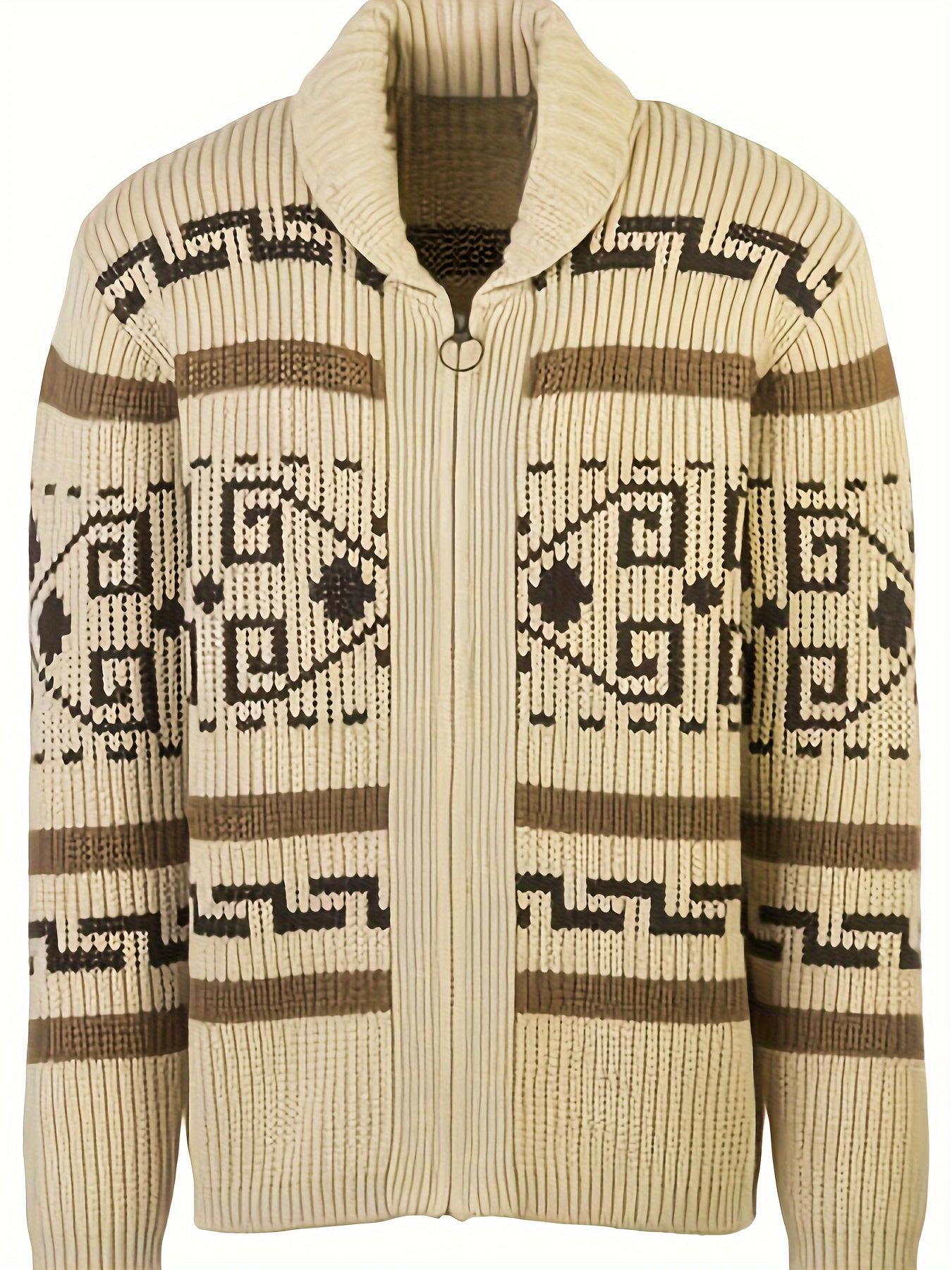 WW | Lässige Herren-Strickjacke mit Reißverschluss