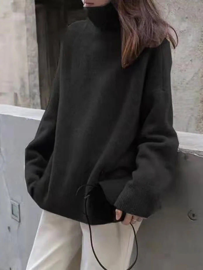 WW - Lässiger Cashmere-Rollkragenpullover Für Frauen
