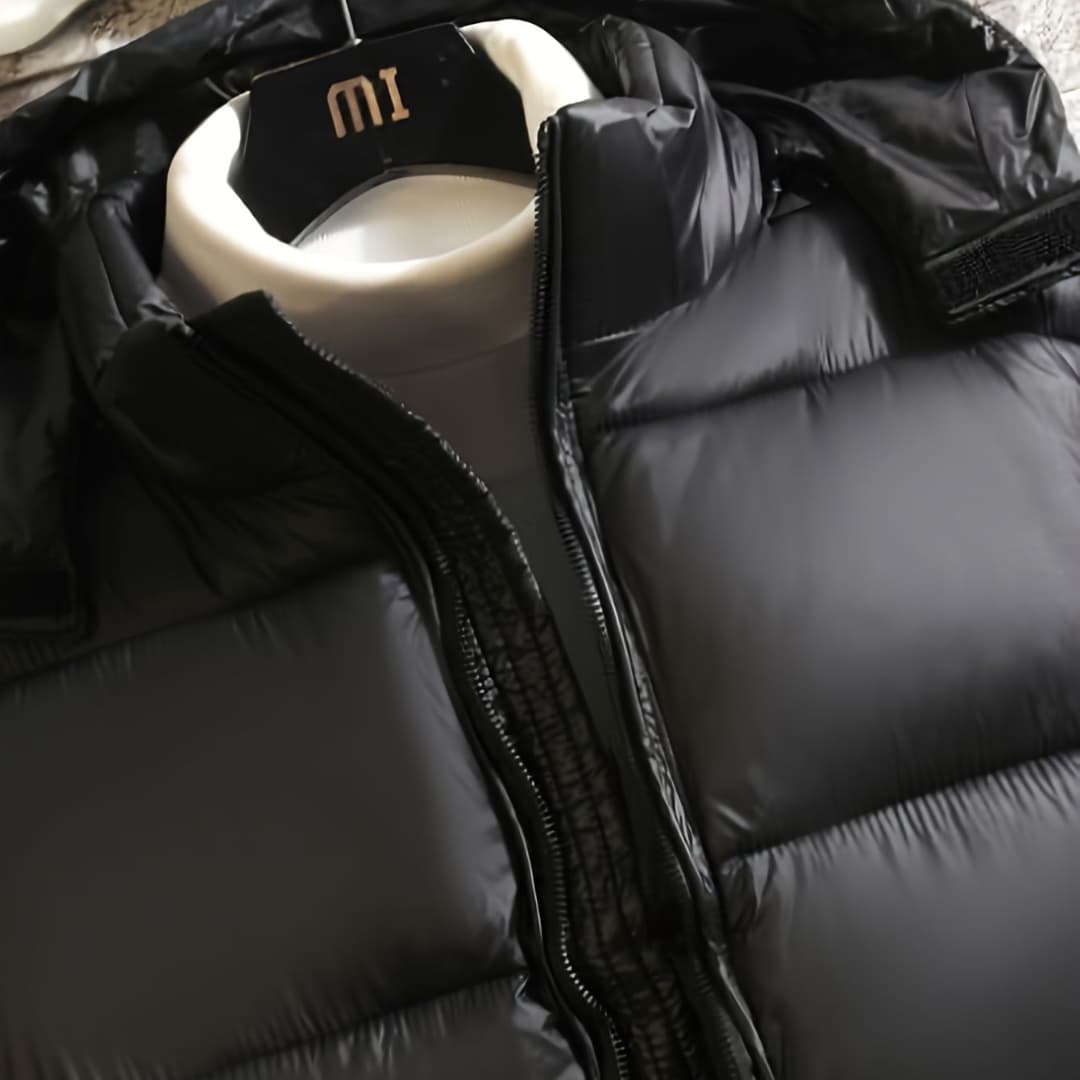 WW | Casual Men's Winter Jacket, Thick, Warm, with Hood