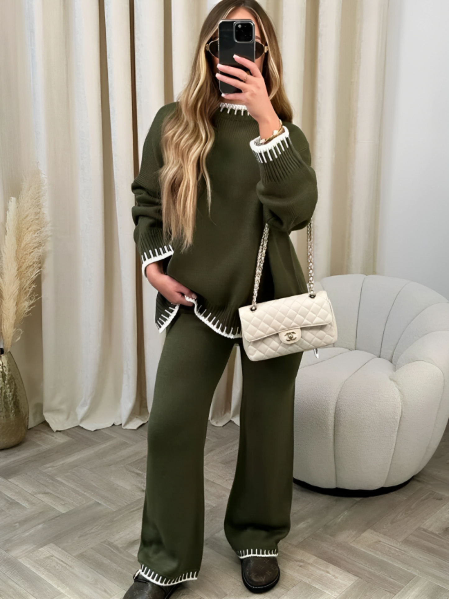 WW | Outfit Set - Klassisch - Gemacht für Komfort - Ideal für Herbst / Winter für Damen