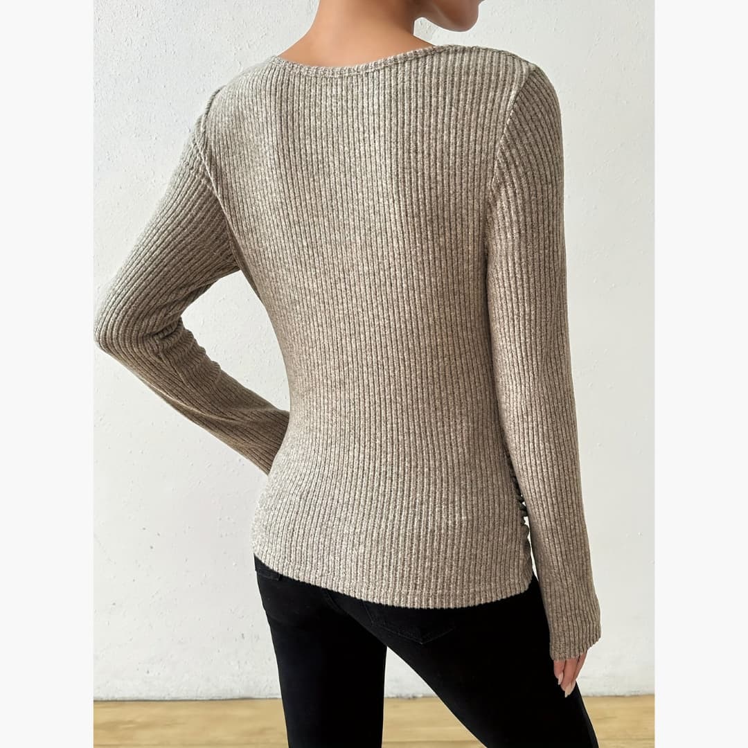 WW | Schickes informelles Turtleneck-Shirt für Frauen