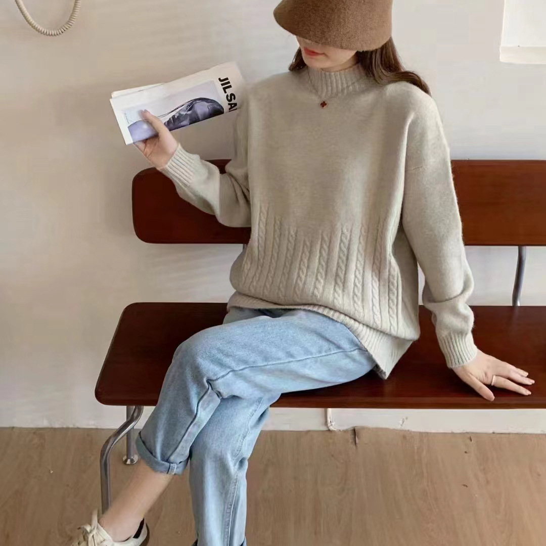 WW | Modern Smooth Long-Sleeve Sweater