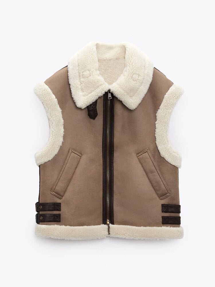 WW | Fleece-Lined Vest for Women