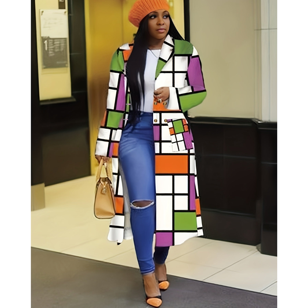 WW | Long Plaid Coat