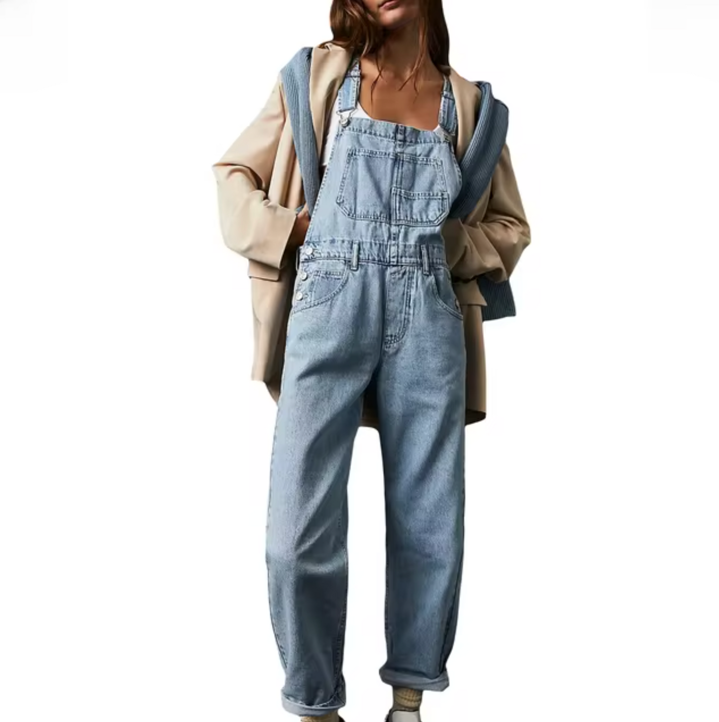 WW | Casual Denim Jumpsuit