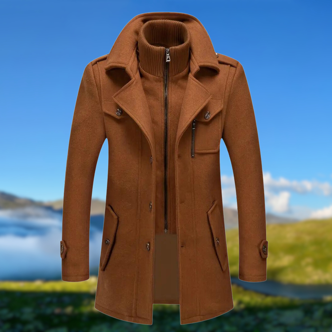 WW | Winter Coat with Double Collar