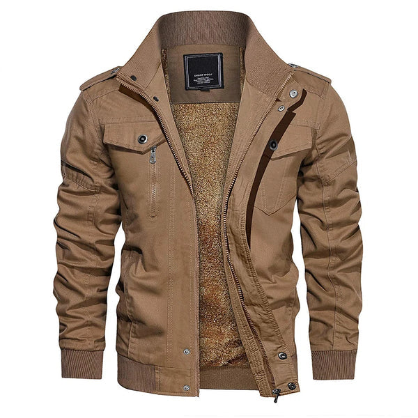WW | Trendige Bomberjacke mit Weichem Innenfutter für Herren - Perfekt für Alltag