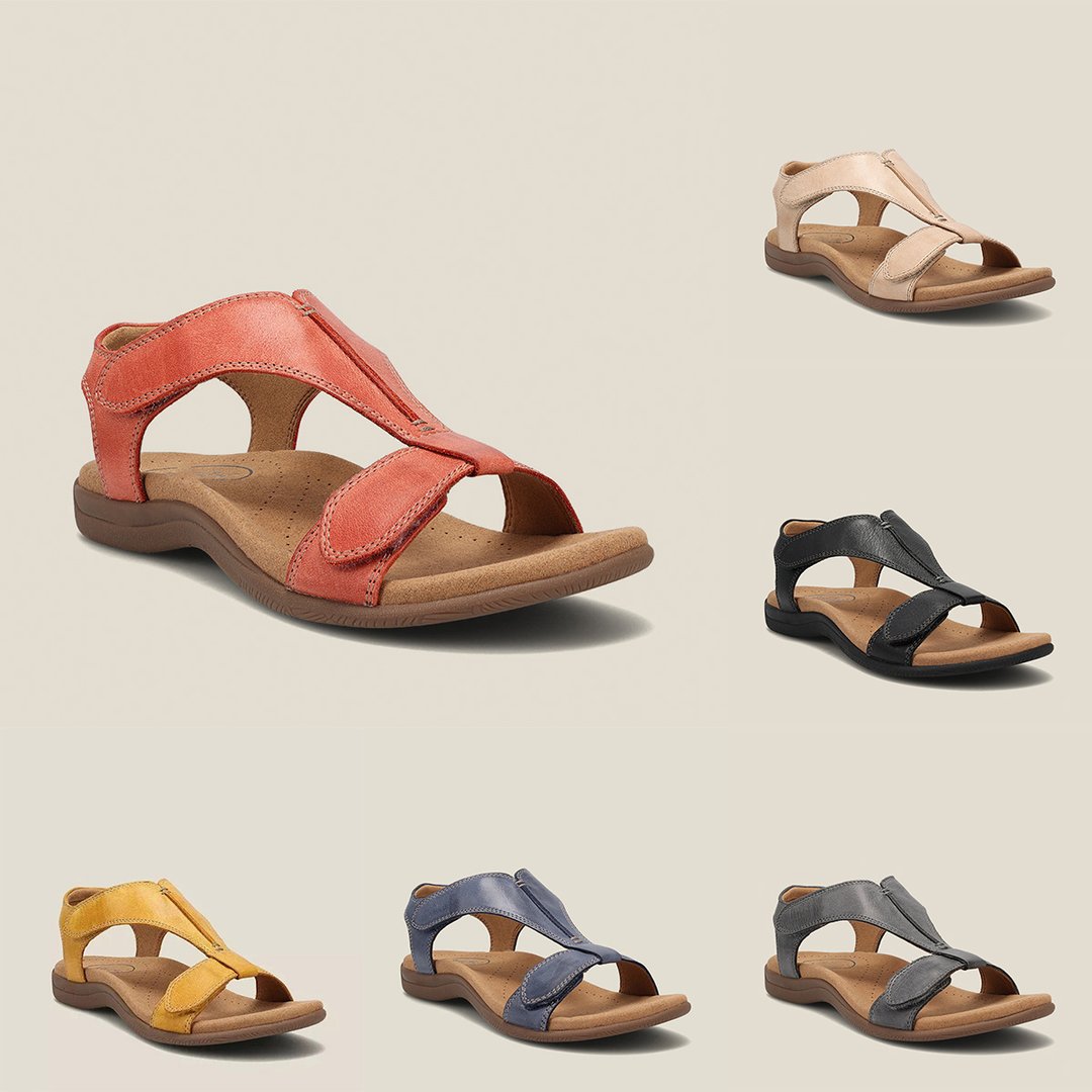 WW | Orthopedic Leather Comfort Sandals