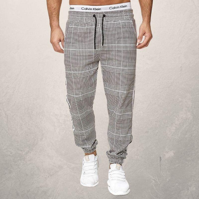 WW | Jogginghose Slim Fit Elastischer Bund Mit Kordelzug Strukturiertes Material Seitenstreifen