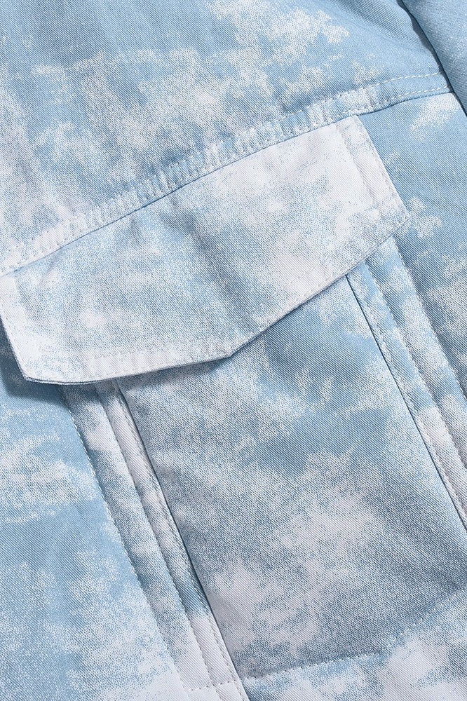 WW | Color Block Crop Quilted Puffer Jacket
