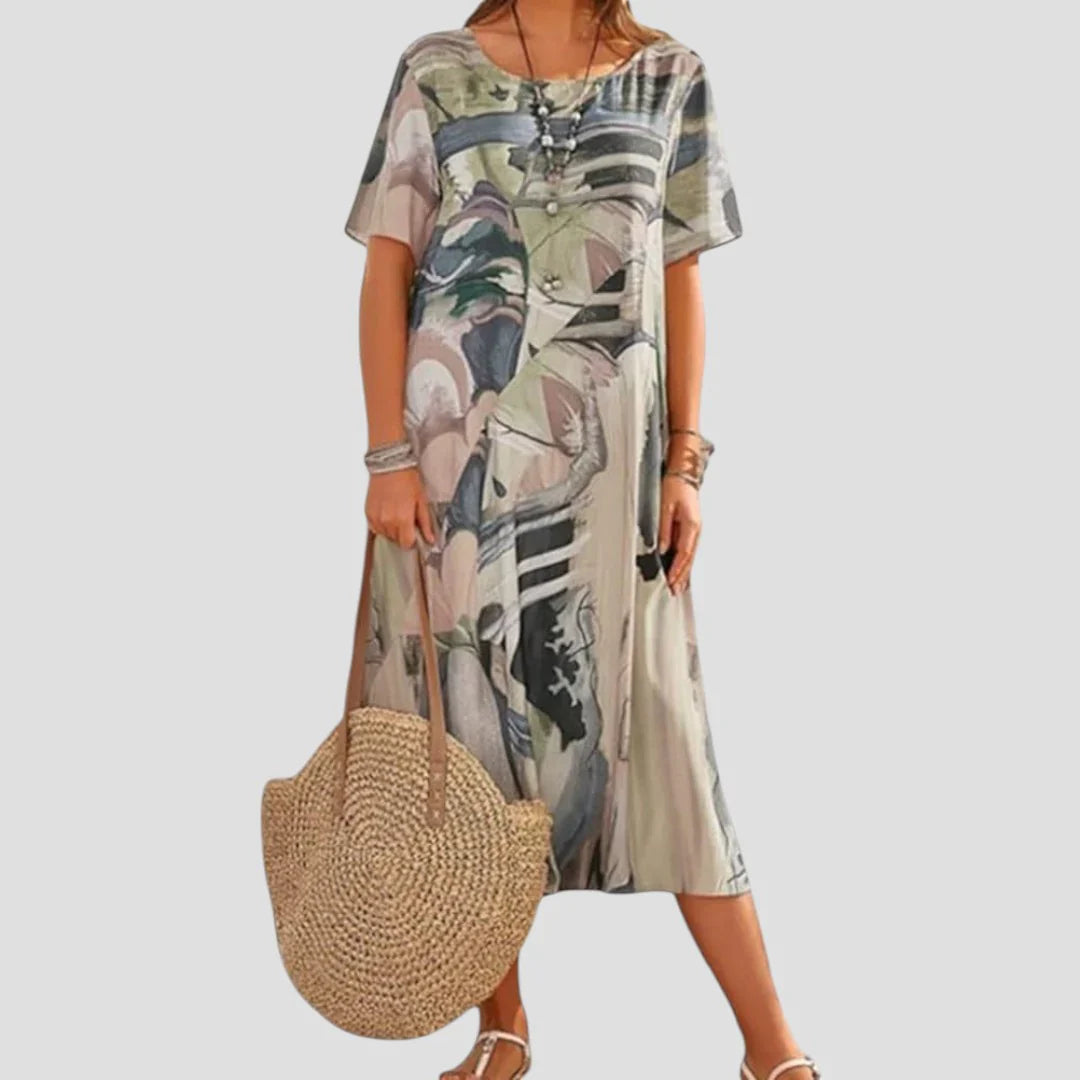 Vittoria™ | Locker geschnittenes Midi-Sommerkleid