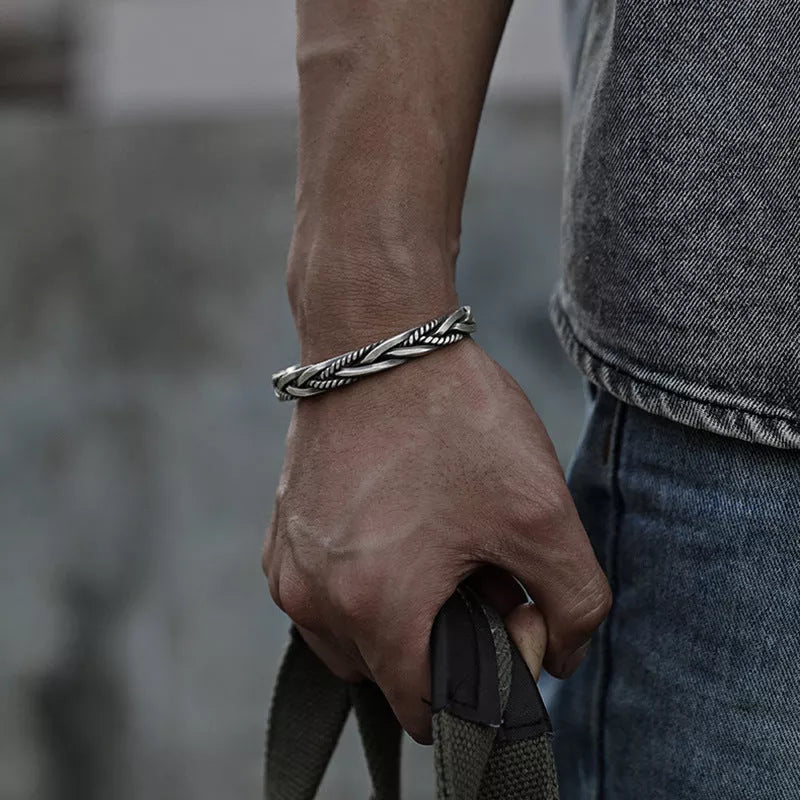 WW | Braided Silver Bracelet
