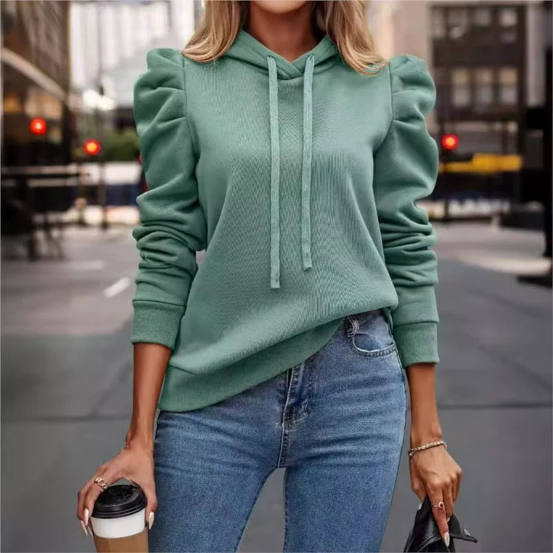 WW | Ruffled Hem Hoodie