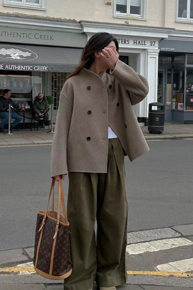 WW | Doppelreiher Wolljacke