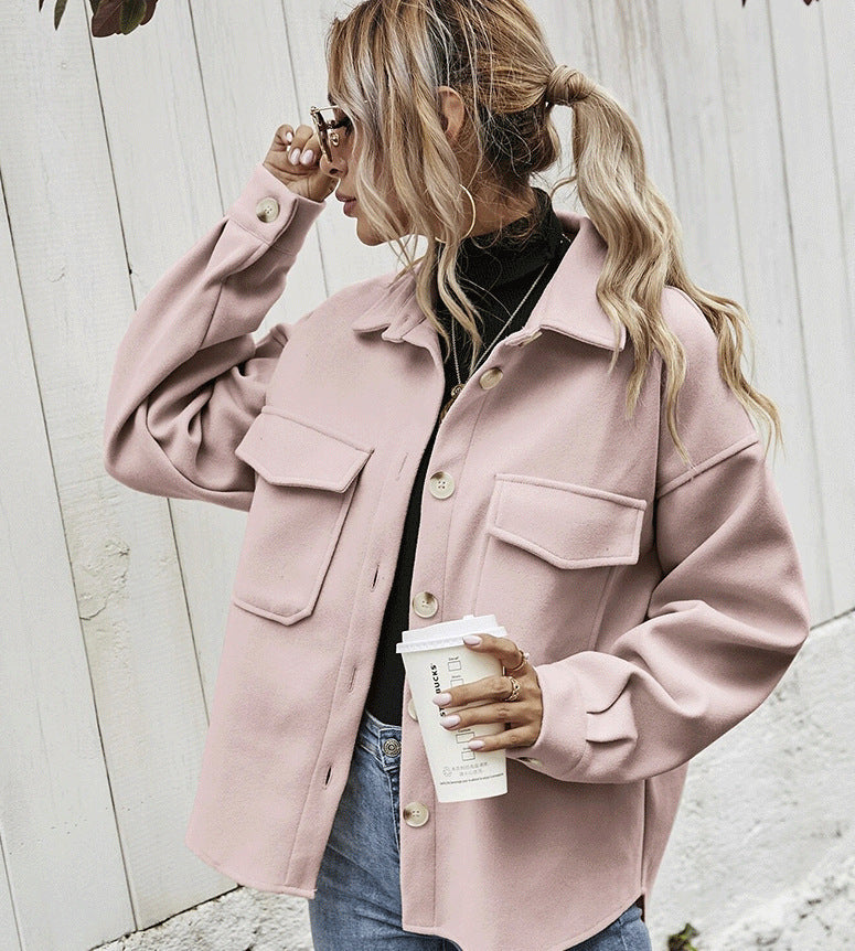 WW | Stylische & Funktionale Oversized Taschenjacke