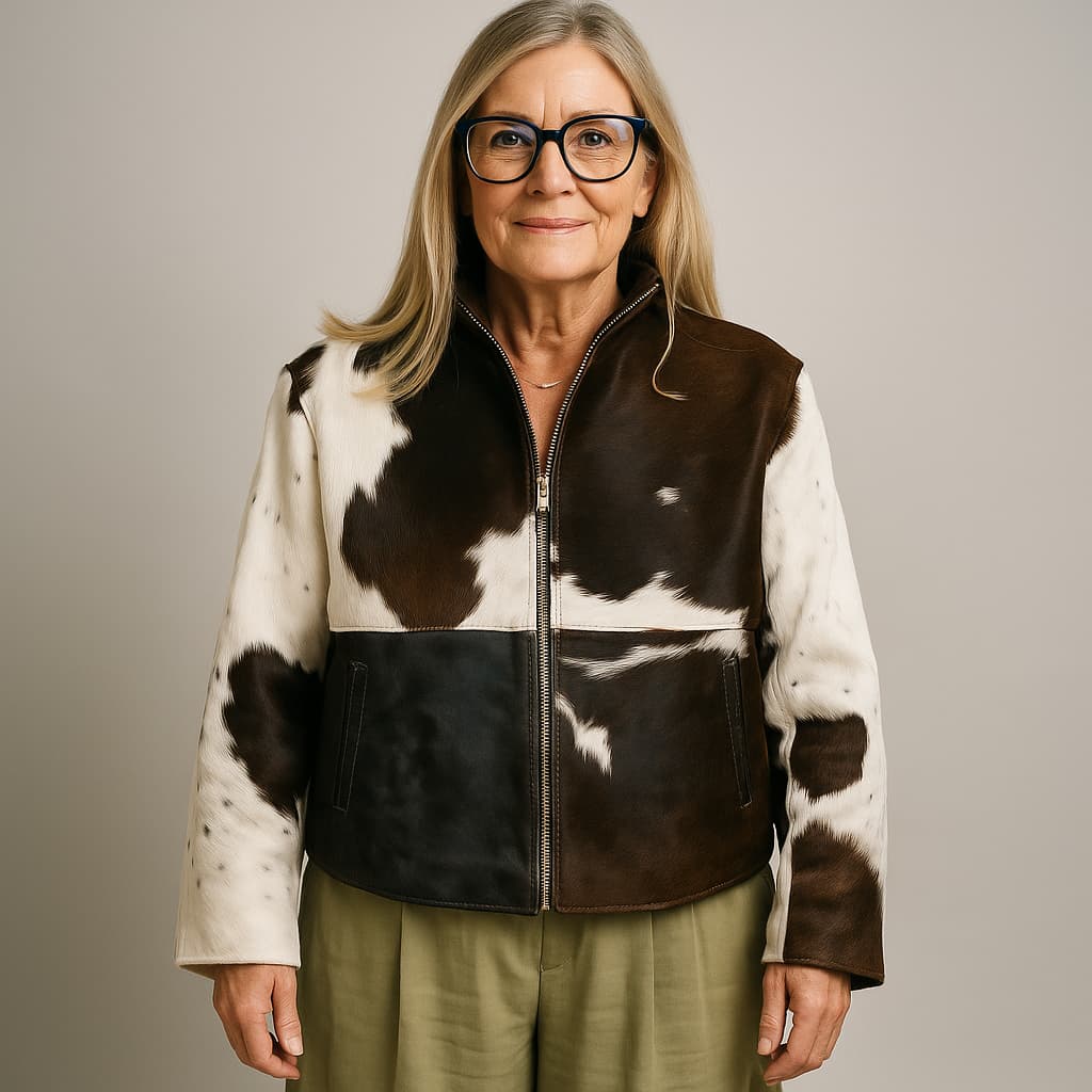 WW | Stylish lightweight jacket with leopard print