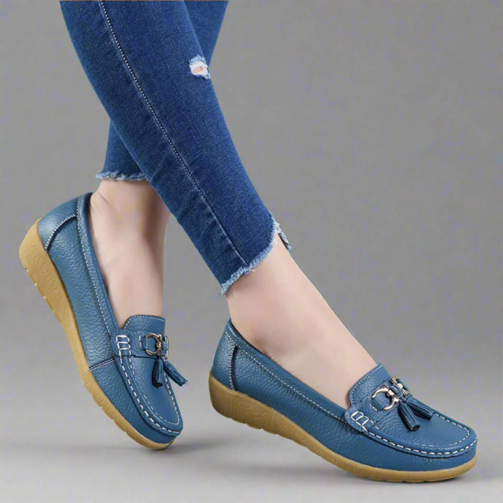 Heli™ | Handmade Comfortable Leather Moccasins