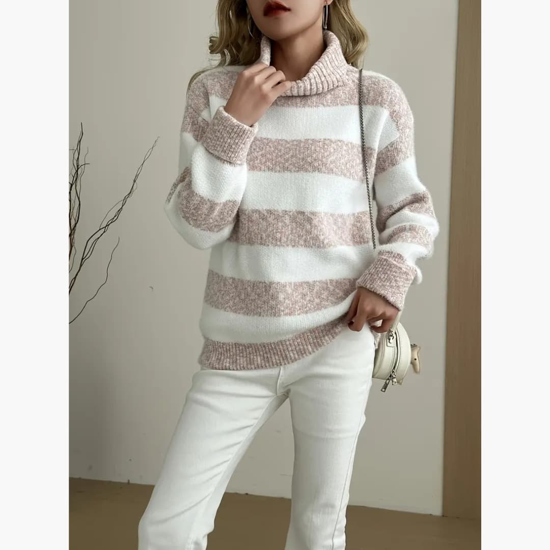 WW | Stylish Stand-Up Collar Sweaters for Women