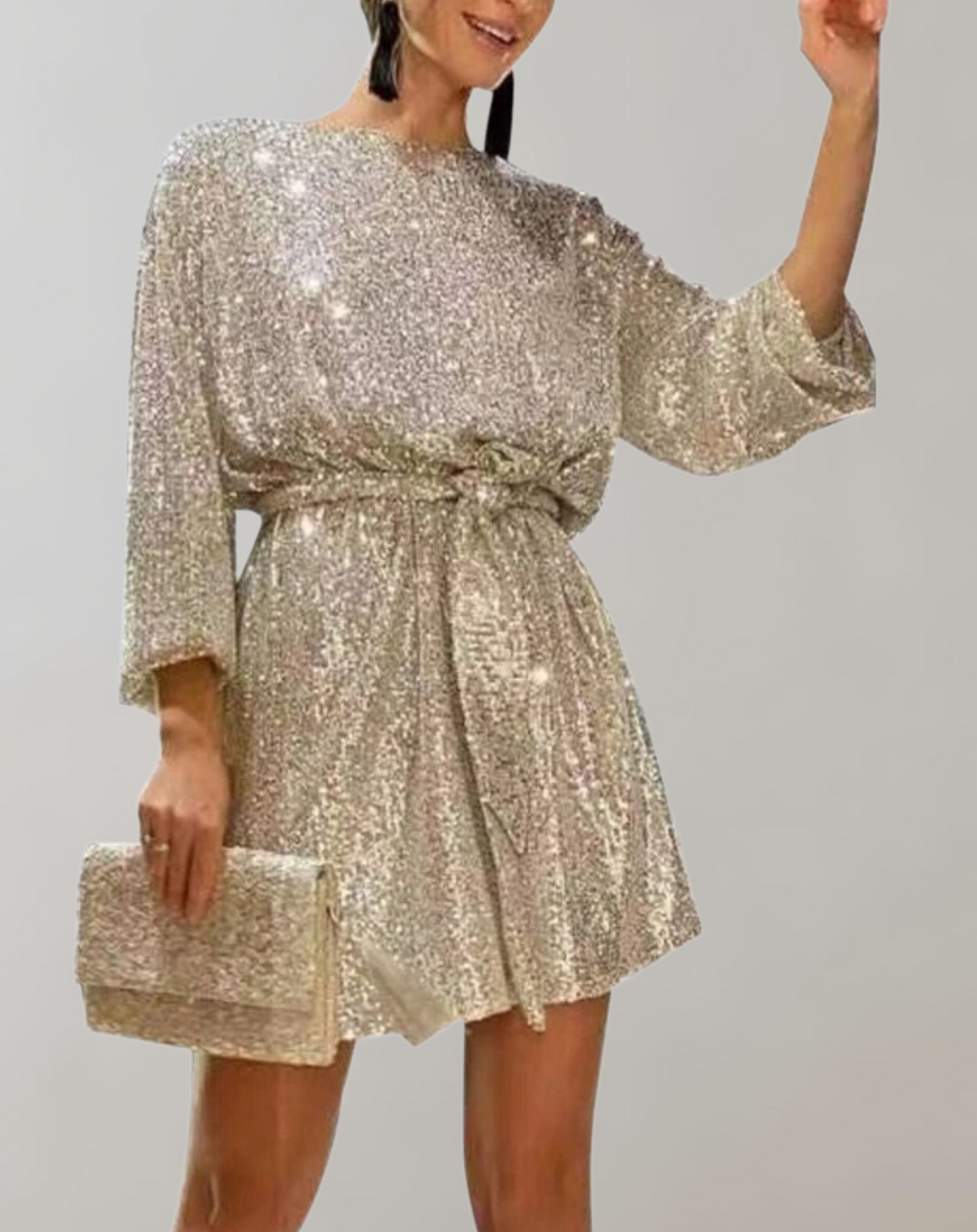 WW - Glitzerndes Paillettenkleid für Damen