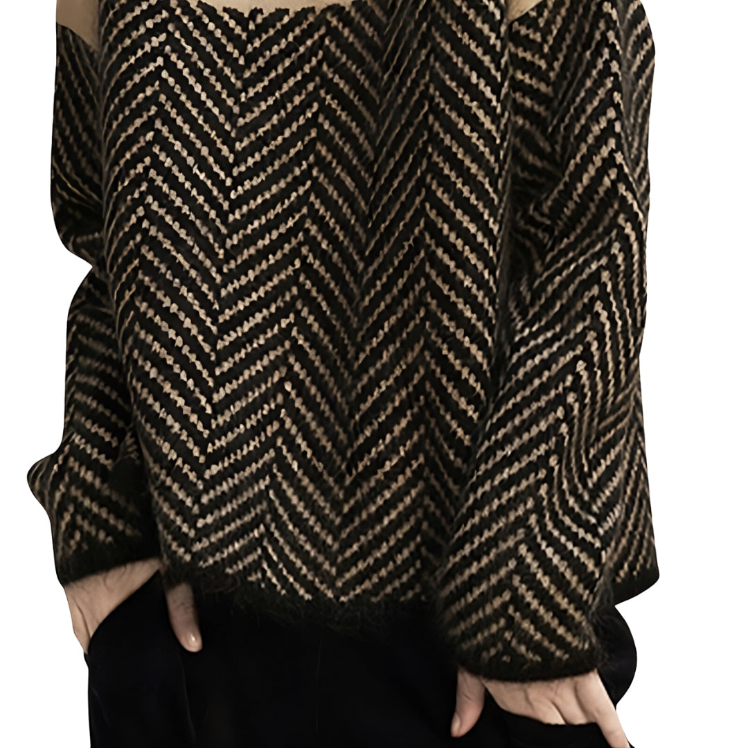 WW | Eleganter Wollrollkragenpullover für Damen - Stilvoller und wärmer Pullover