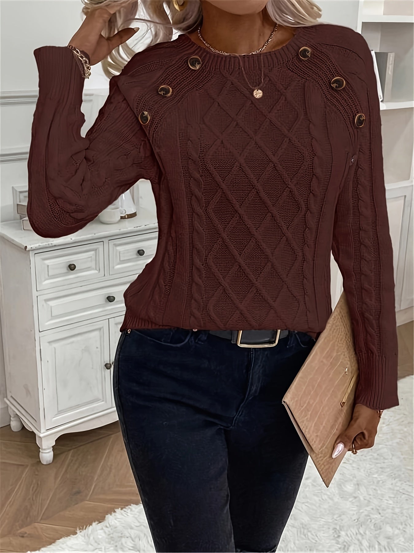WW | Cable Knit Sweater for Women