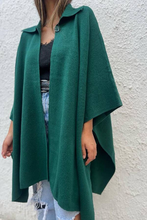 WW | Farbe lässiger Cardigan lockere Einzelknopf Windbreaker Jacke