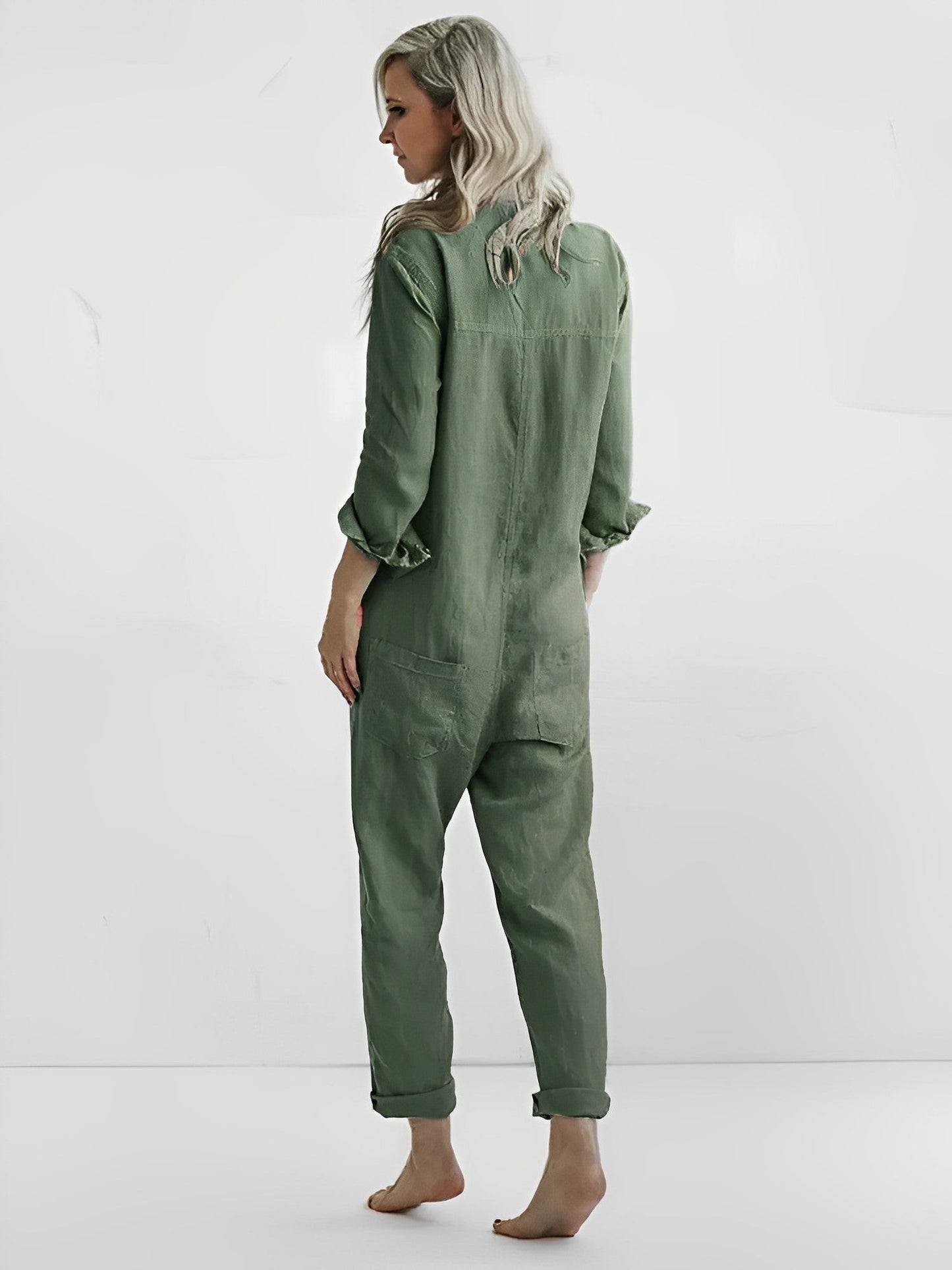Emerald Elegance Jumpsuit