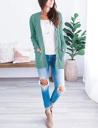 WW | Warme Strickjacke für Jeden Tag