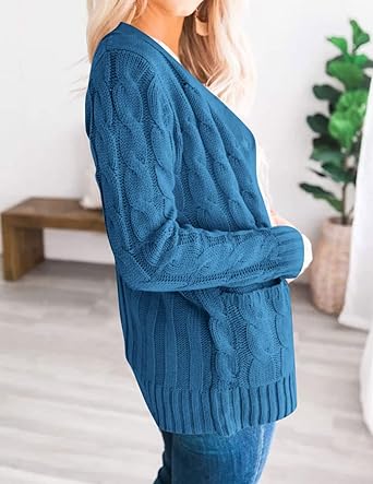 WW | Eleganter und Bequemer Zopfstrickpullover