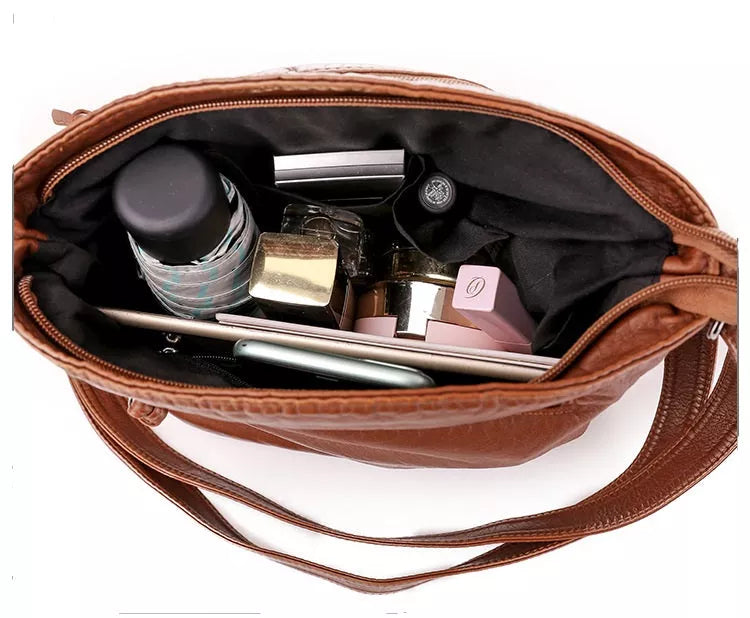 WW | Leather Shoulder Bag