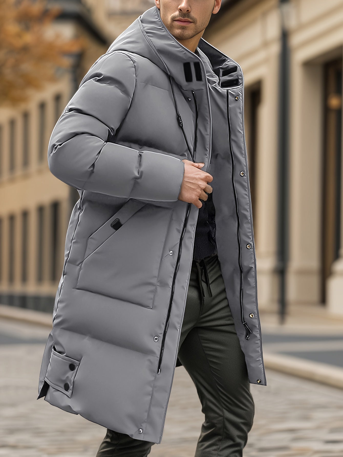 WW | Fleece-Lined Full-Zip Winter Jacket For Men - Perfect for Outdoor Activities