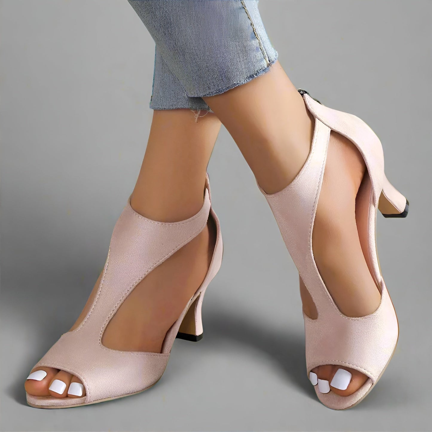 Inger™ | Elegant Comfort Sandals with Heels