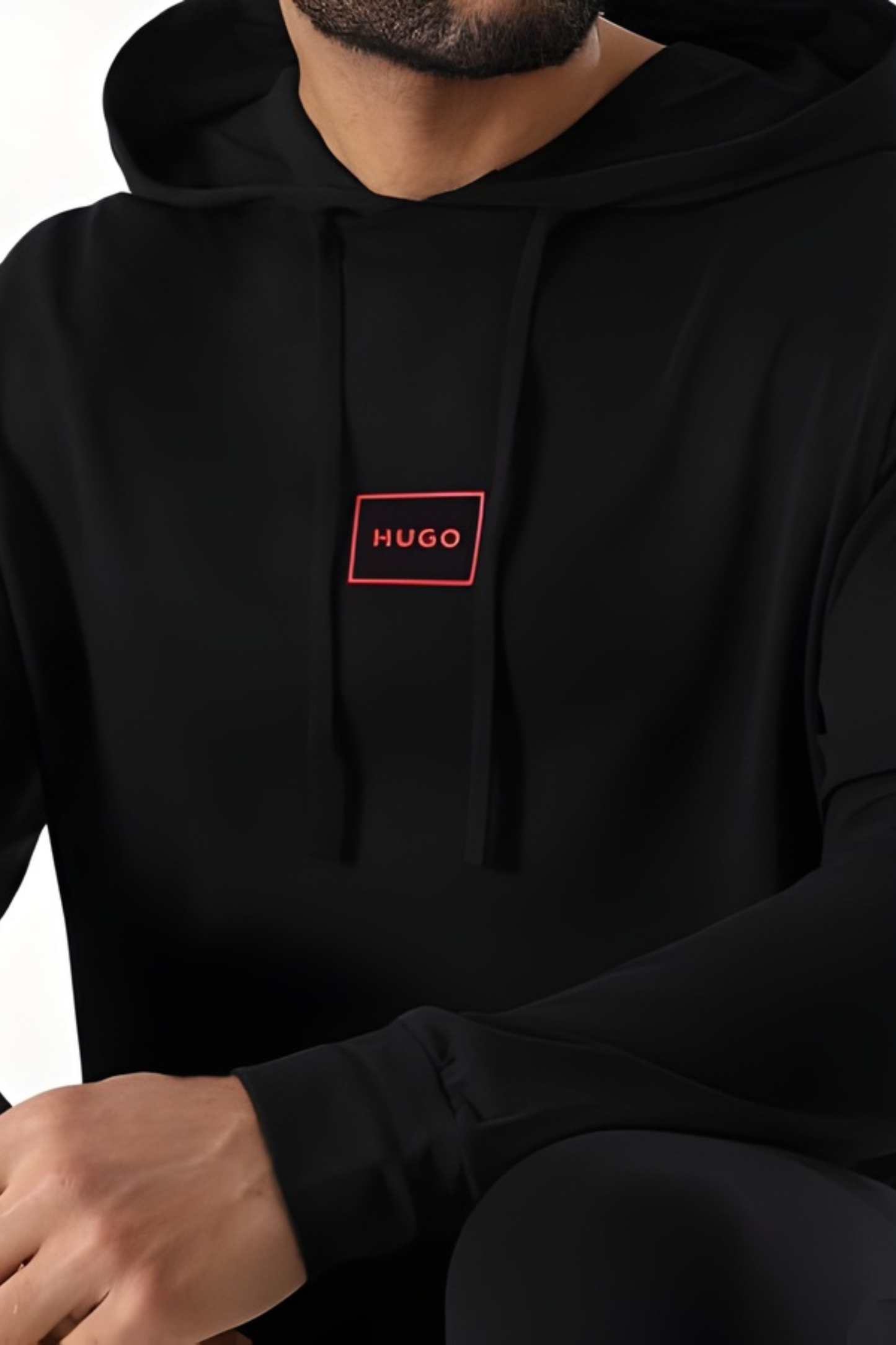 Kevin | Hoodie Laze Black
